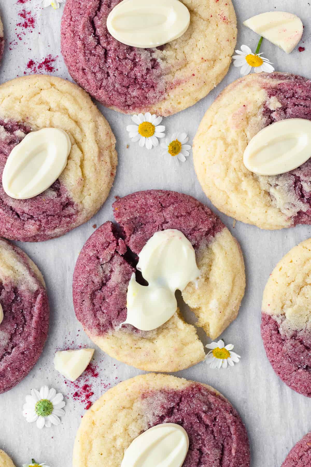 Raspberry Sugar Cookies