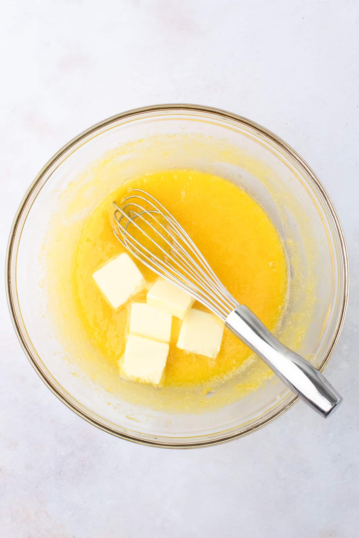Easy Lemon Curd with butter