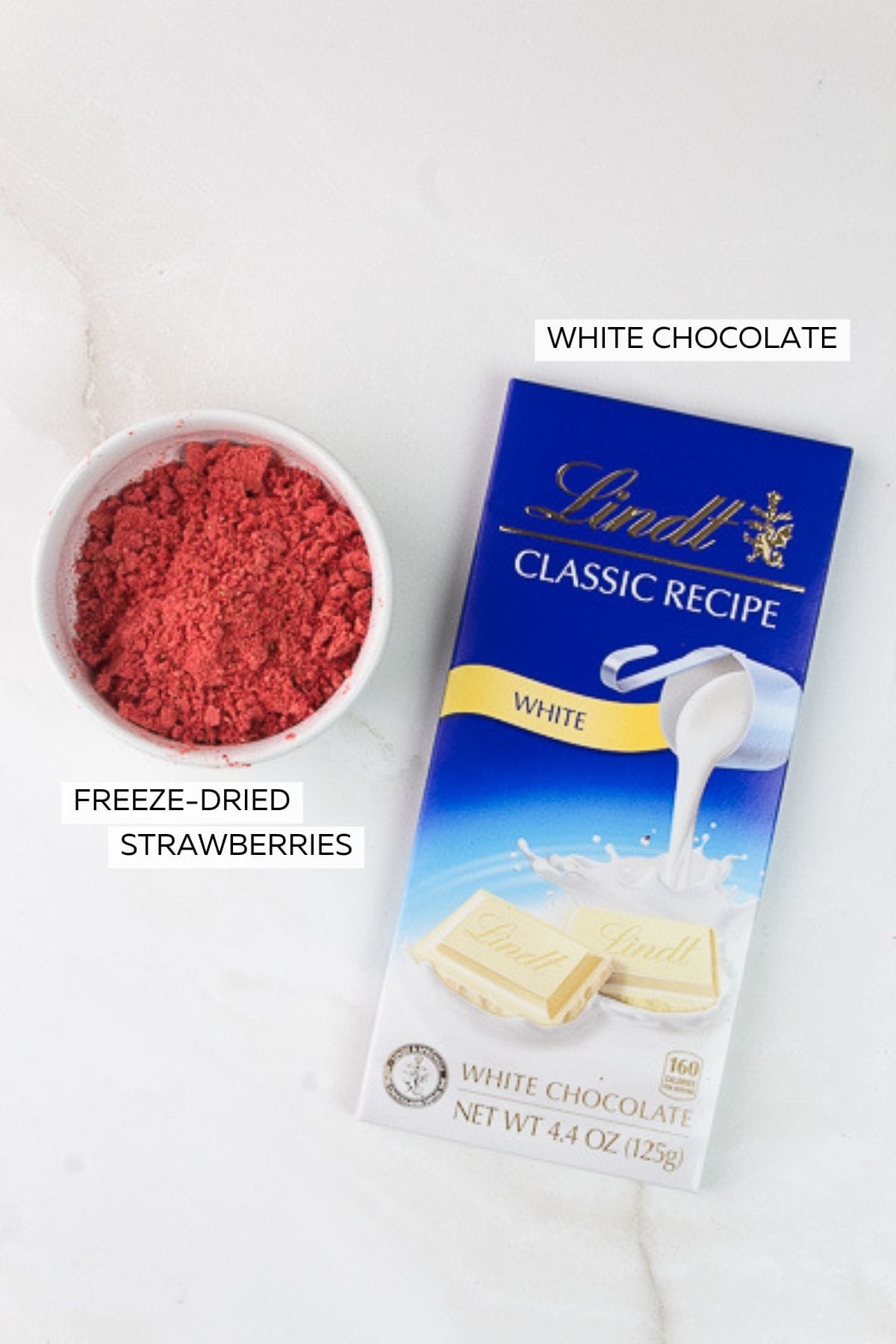 strawberry white chocolate shell ingredients