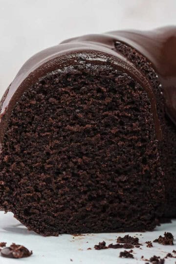 Chocolate Olive Oil Cake feature photo.