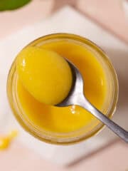 Small batch lemon curd feature photo.