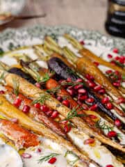 Roasted Carrots with whipped feta featured photo.