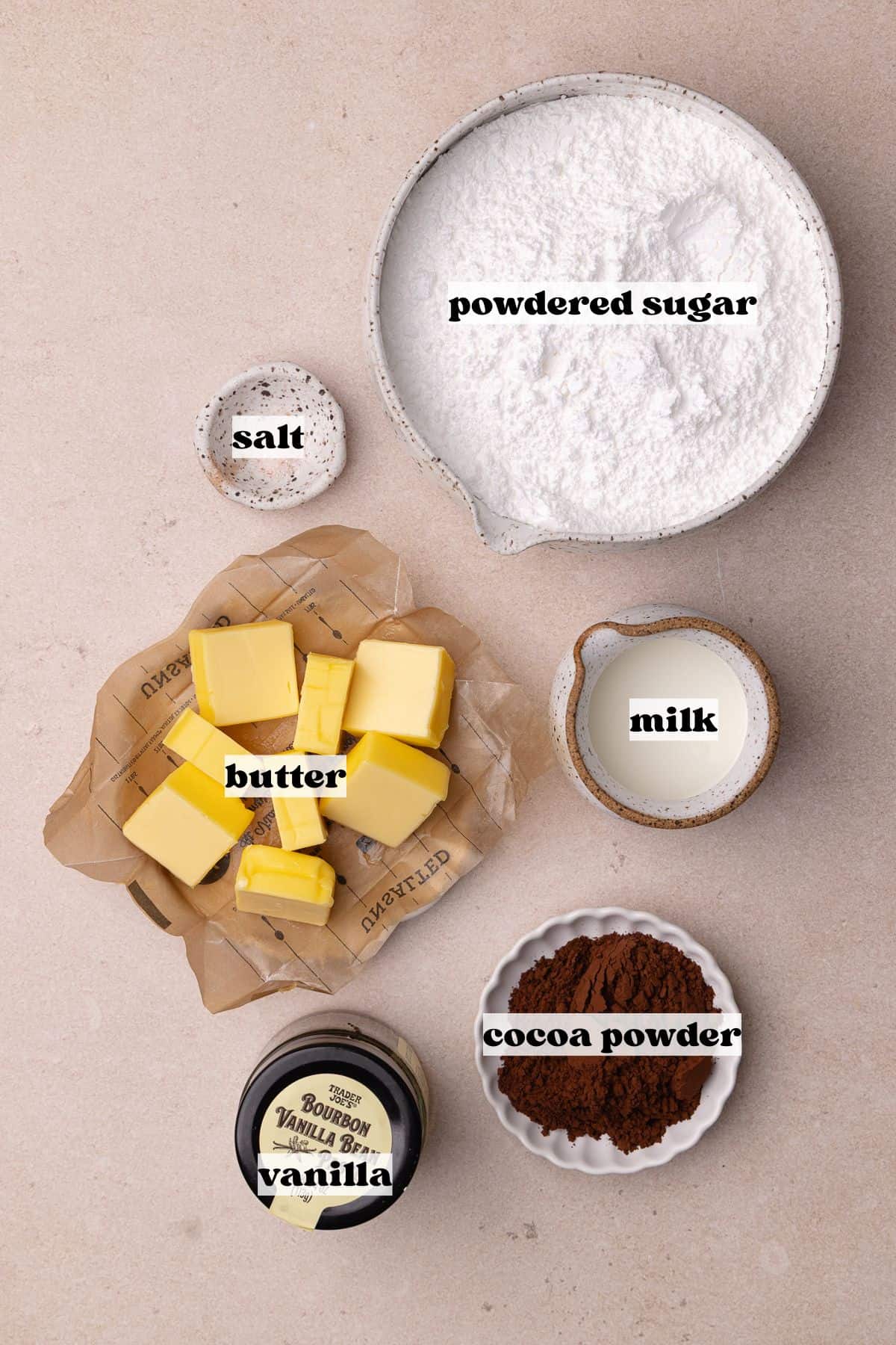Dark chocolate sheet cake chocolate icing ingredients include, butter, milk, powdered sugar, vanilla and salt.